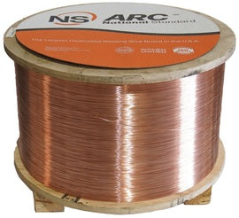 .040" ER70S-3/EM13K NS ARC® NS101 Copper-Glide™ Carbon Steel MIG Wire 1000 lb 30" Tru-Trac® Wood Reel