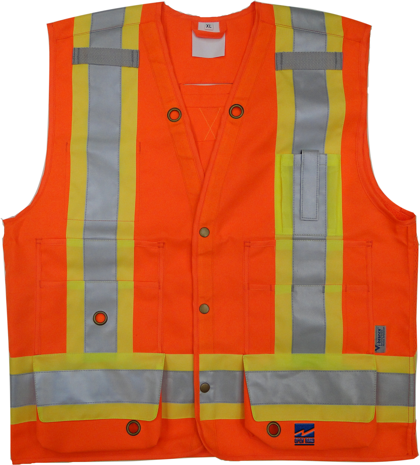 Viking Open Road Surveyor Safety Vest Orange