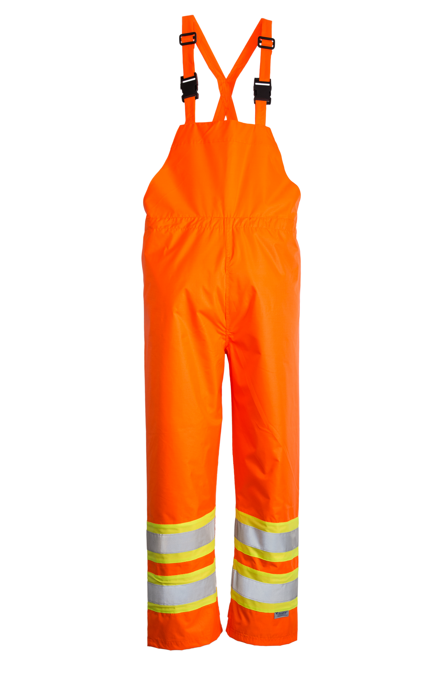 Viking Open Road 150D Trilobal Ripstop Safety Bib Pant Orange