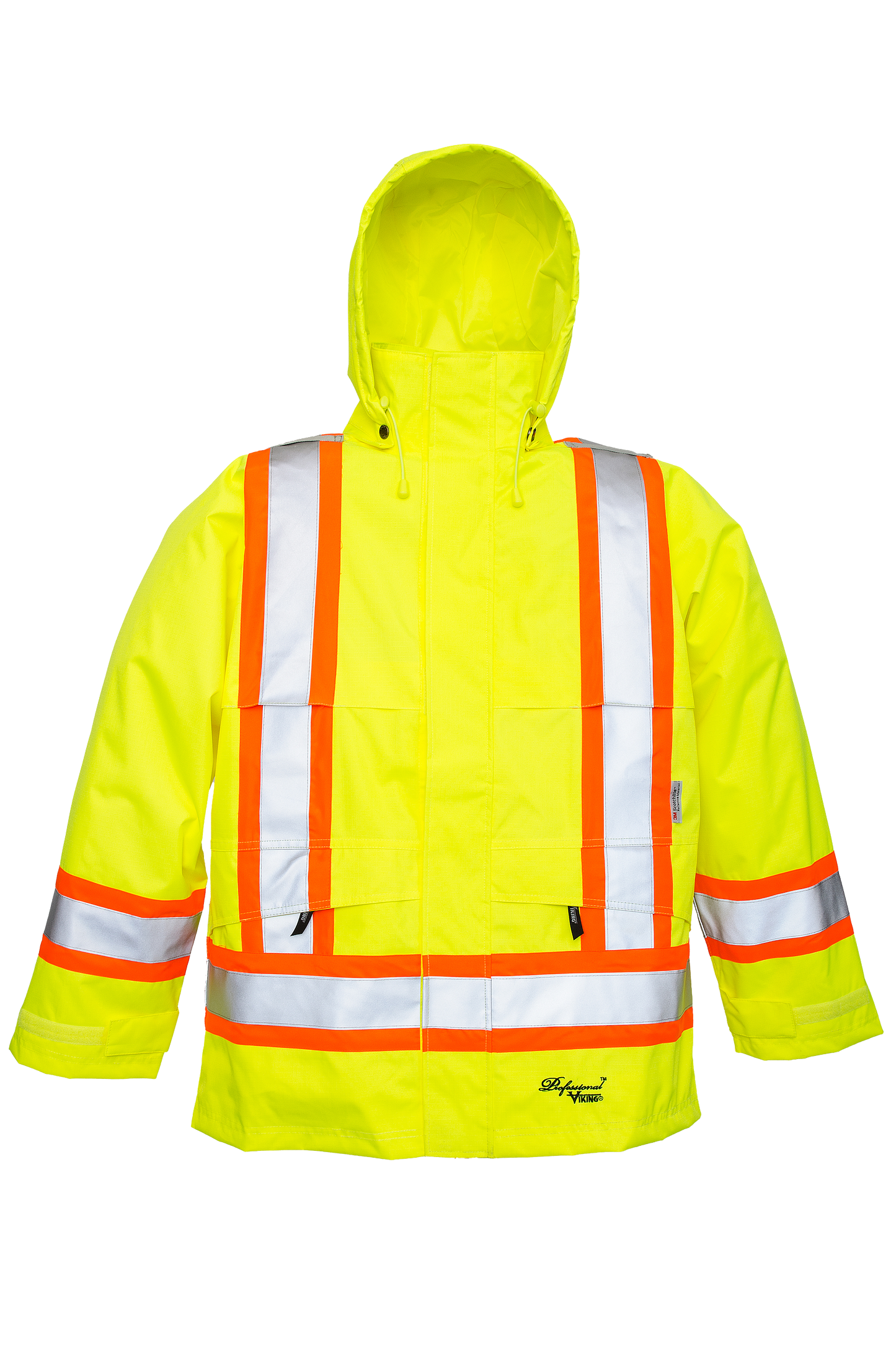 Viking Profj Ourneyman 300D Safety Jkt Green (Csa Config)