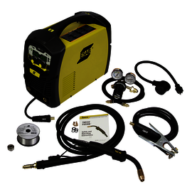 ESAB EM 210 Single Phase MIG Welder With 115 - 230 Input Voltage, 200 Amp Max Output And Accessory Package