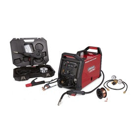 Lincoln Electric POWER MIG 215 MPi/Aluminum One-Pak Single Phase MIG Welder With 120 - 230 Input Voltage, 220 Amp Max Output, ArcFX Technology, Ready.Set.Weld Technology And Accessory Package