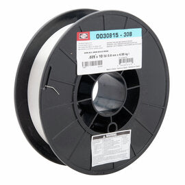 .025" ER308 Harris Products Group Stainless Steel MIG Wire 10 lb 8" Spool