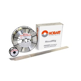 0.035" ER5356 Hobart® MaxalMig® 5356 Aluminum MIG Wire 16 lb 12" Wire Basket