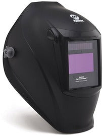 Miller Digital Performance Black Welding Helmet Variable Shades 2.5, 5-8, 8-13 Auto Darkening Lens ClearLight 4x