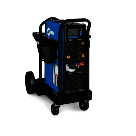 Miller Dynasty 210 TIG Welder With 110 - 480 Input Voltage, 210 Amp Max Output, Pro-Set Technology, Auto-Line Technology, Hot Start And Running Cart