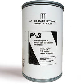 .062" ER70S-3/EM13K RADNOR™ P/3® S-3 Carbon Steel MIG Wire 500 lb 20.4" Drum