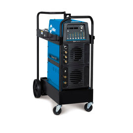 Miller Dynasty 400 TIG Welder With 208 - 575 Input Voltage, 400 Amp Max Output, Coolmate 3.5 Coolant System, Cooler-On-Demand, Auto-Line And Running Cart