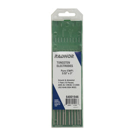 RADNOR™  Pure Tungsten Electrode Ground (10 Per Package)