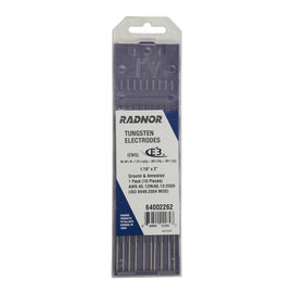 RADNOR™E3™ Tungsten Electrode Ground (10 Per Package)