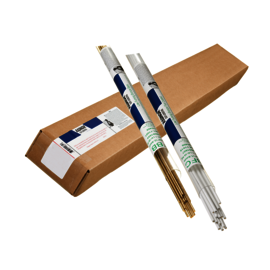 RBCuZn-C RADNOR™ Flux Coated Low Fuming Bronze Alloy Gas Welding Rod 10 lb Box