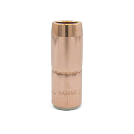 Bernard® 0.75" Bore AccuLock™ S Series Nozzle For Bernard® BTB, Miller® MDX™-250, And Miller® MDX 250 EZ-Select™ MIG Guns