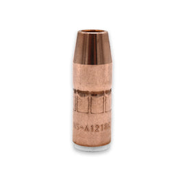 Bernard® 0.5" Bore AccuLock™ S Series Nozzle For Bernard® BTB, Miller® MDX™-250, And Miller® MDX 250 EZ-Select™ MIG Guns