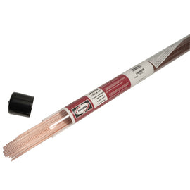 3/32" X 36" R45 Harris W-1060 Copper Coated Carbon Steel Gas Welding Rod 50 lb Box
