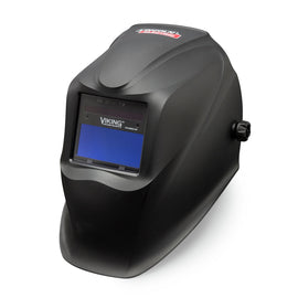 Lincoln Electric VIKING 1740 Series Matte Black Welding Helmet With 3.78" x 1.67" Variable Shades 9 - 13 Auto Darkening Lens 4C Lens Technology