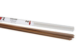 Harris® .050" X 1/8" X 20" BCuP-6 Stay-Silv® Flat Brazing Alloy Filler Metal 28 Pieces Per Tube