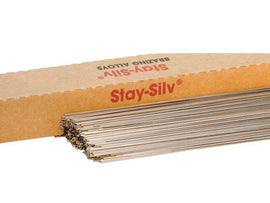 Harris® 1/8" X 36" BCuP-4 Stay-Silv® 6HP Round Brazing Alloy Filler Metal 25 lb Pack